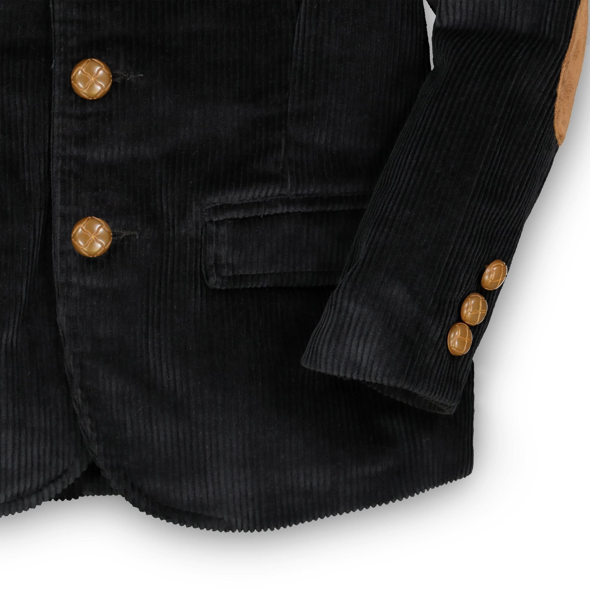 Organic Corduroy Blazer With Elbow Patches