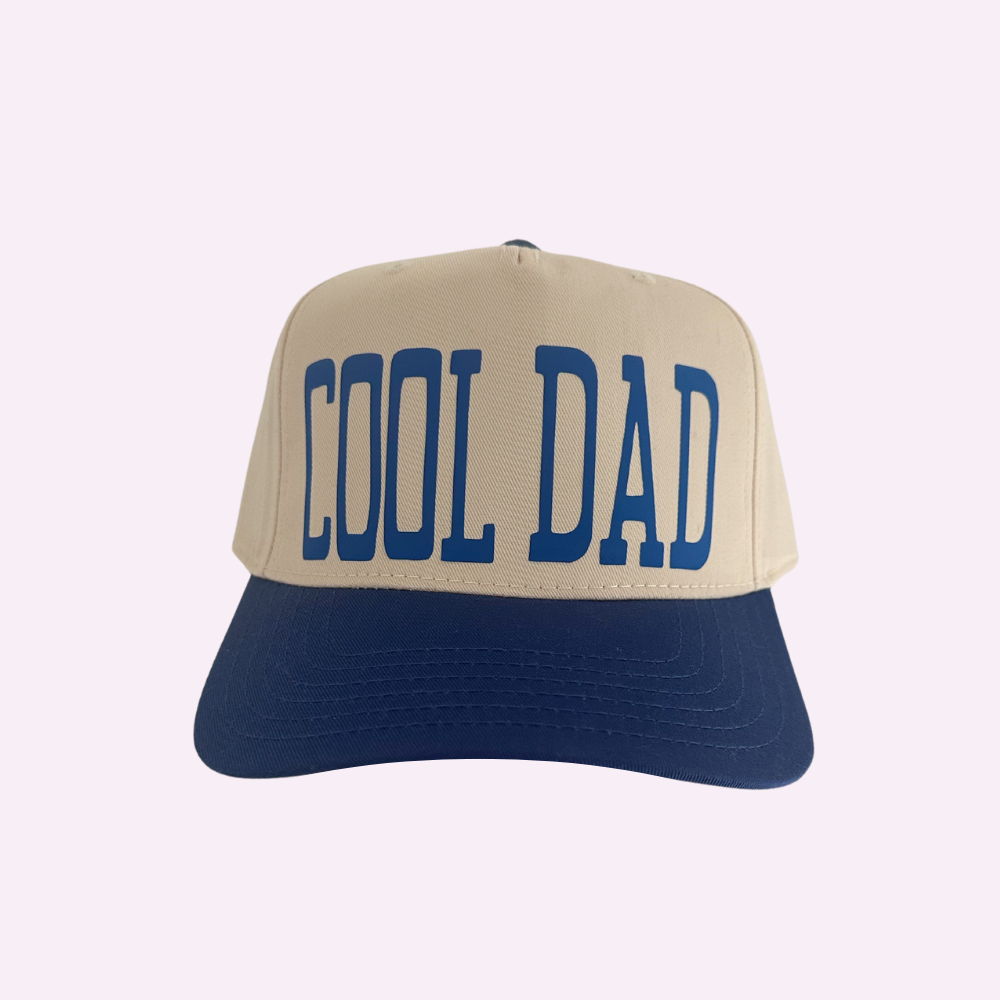 Cool Dad ♡ Printed Hat