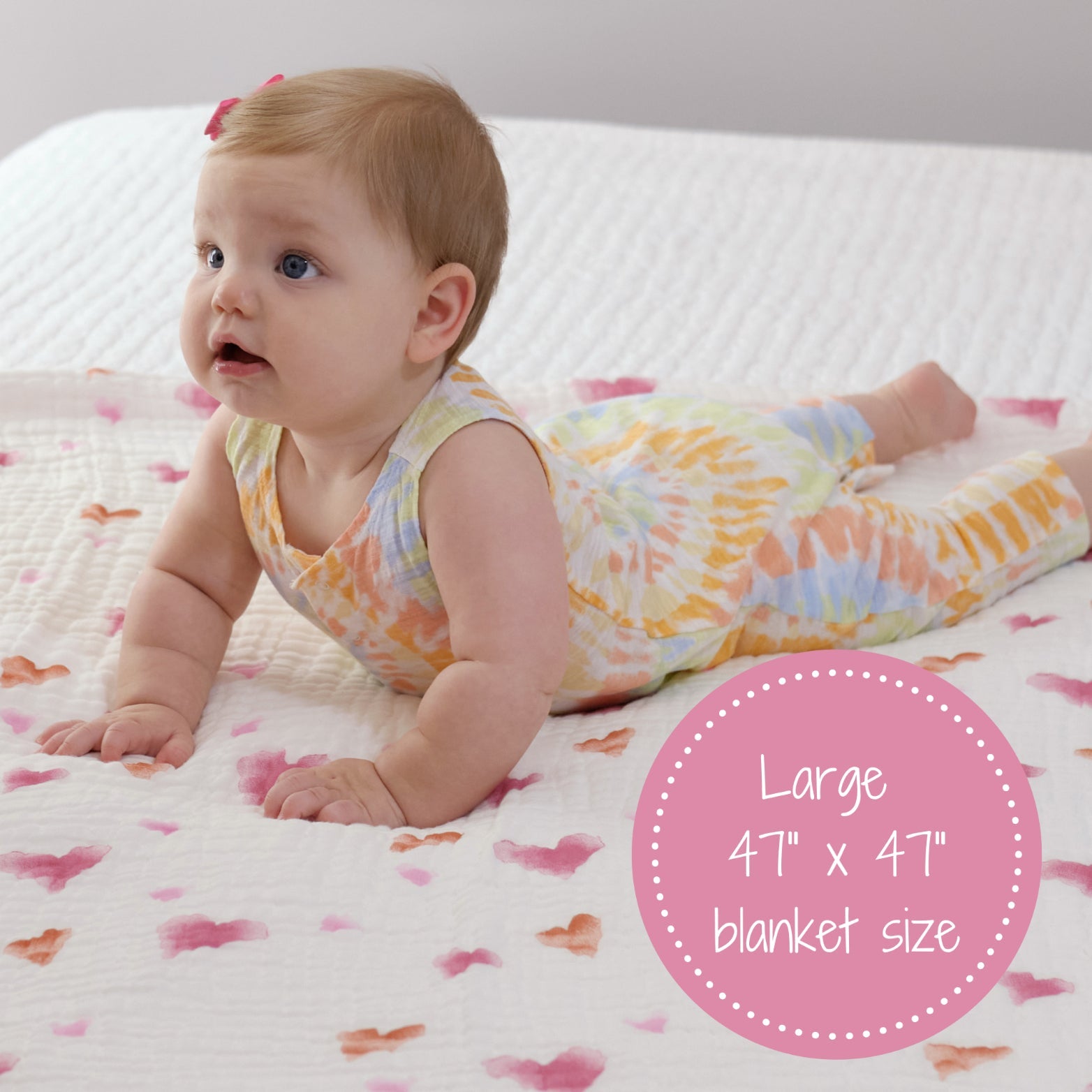 You Stole My Heart Muslin Quilt