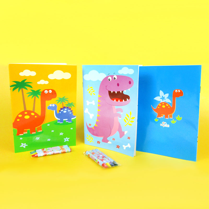 Dinosaurs Coloring Books - Set Of 6 Or 12