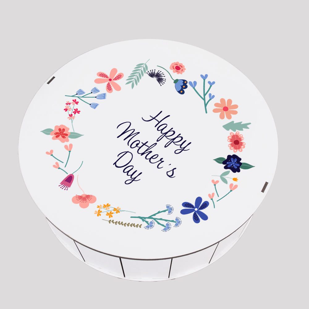 Gift Boxes For Mother`s Day Round
