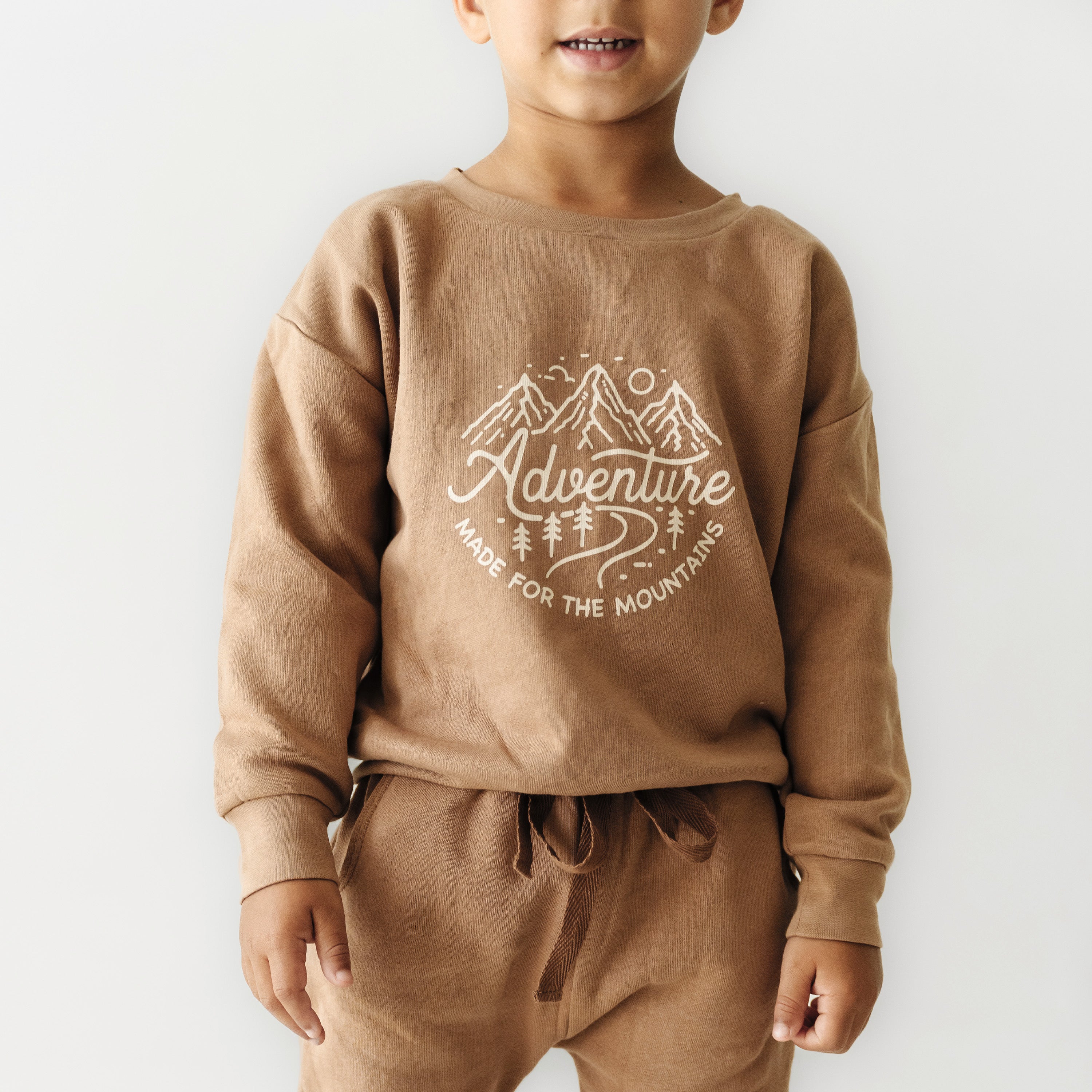 Organic Graphic Sweatshirt - Adventure