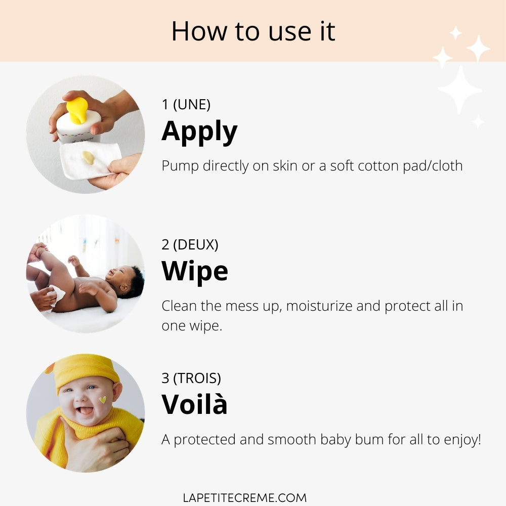 Organic French Diapering Lotion - Economy Refill - 20 Oz