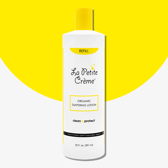 Organic French Diapering Lotion - Economy Refill - 20 Oz