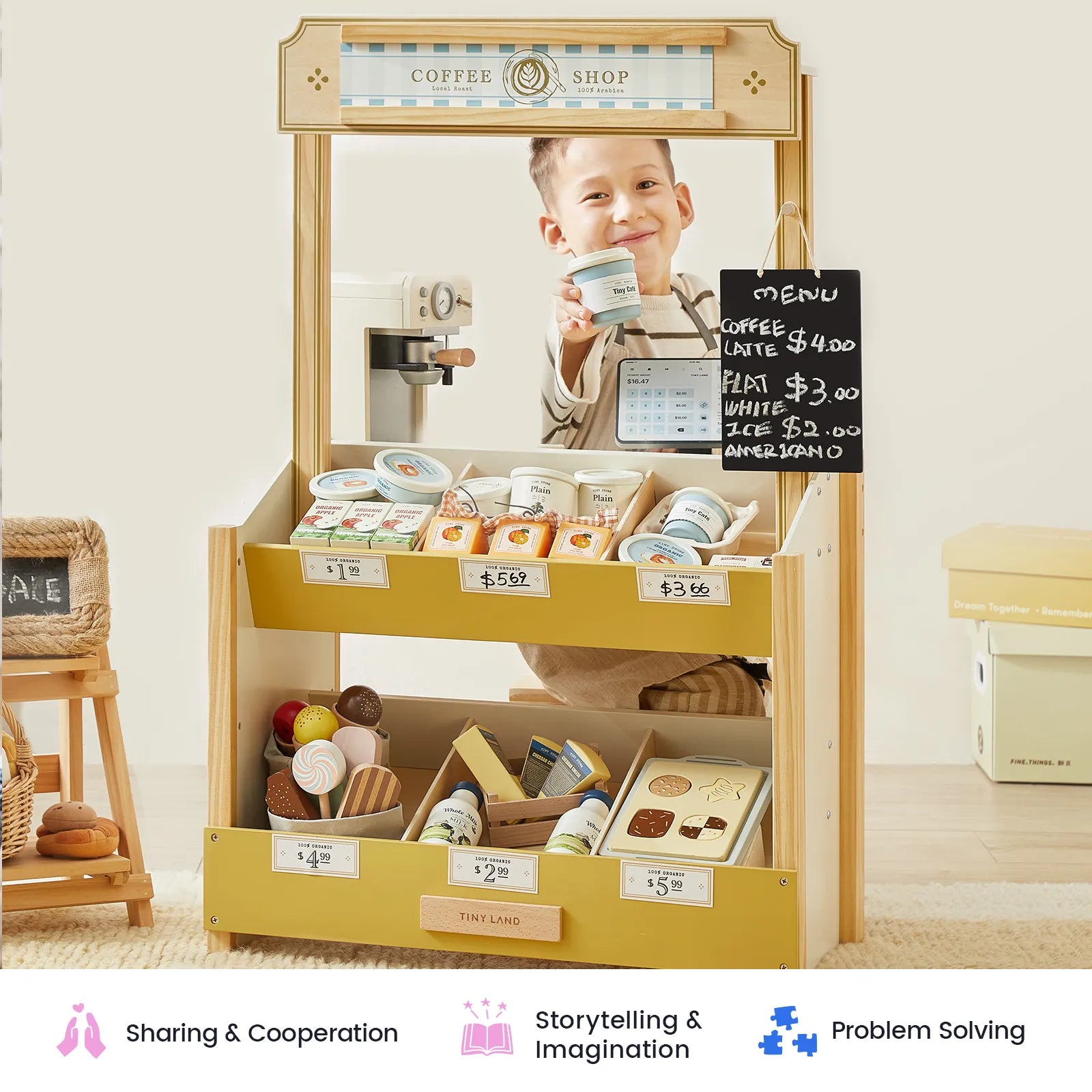 ® Kid's grocery store playset