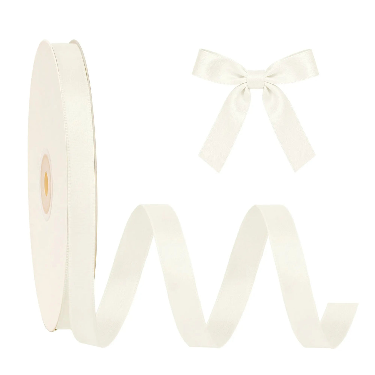 Double Face Satin Ribbon | Antique White (028)