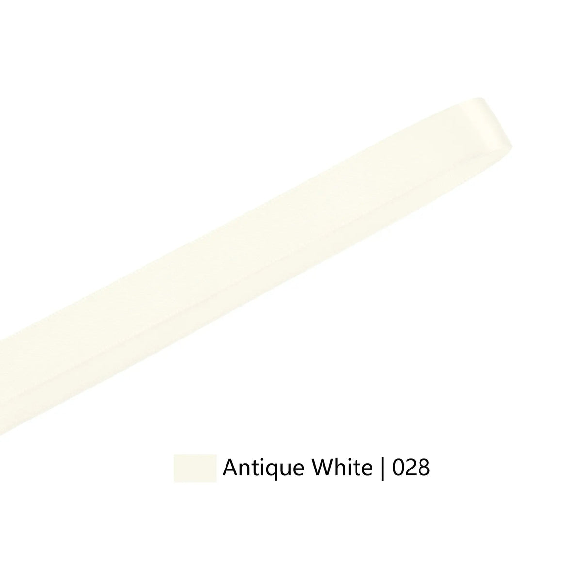 Double Face Satin Ribbon | Antique White (028)