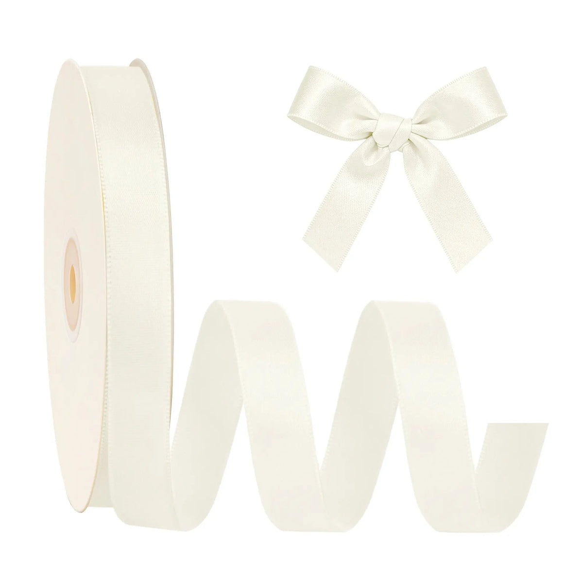 Double Face Satin Ribbon | Antique White (028)