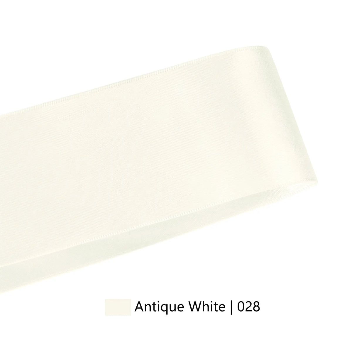 Double Face Satin Ribbon | Antique White (028)