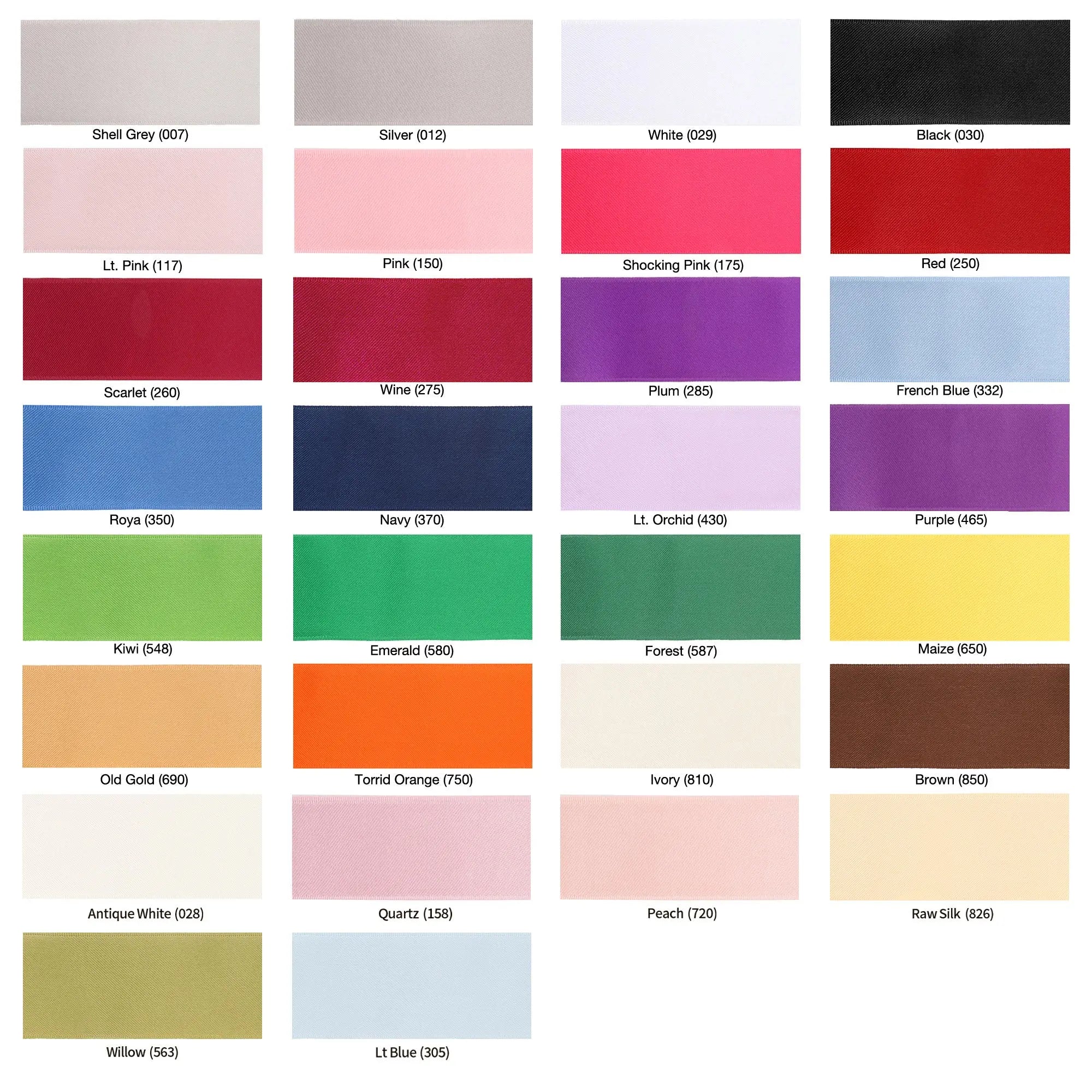 Single Face Satin Ribbon | Willow (563)
