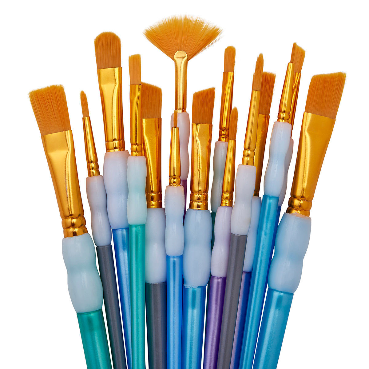 Studio Soft Grip Brush Set - 15 Pc