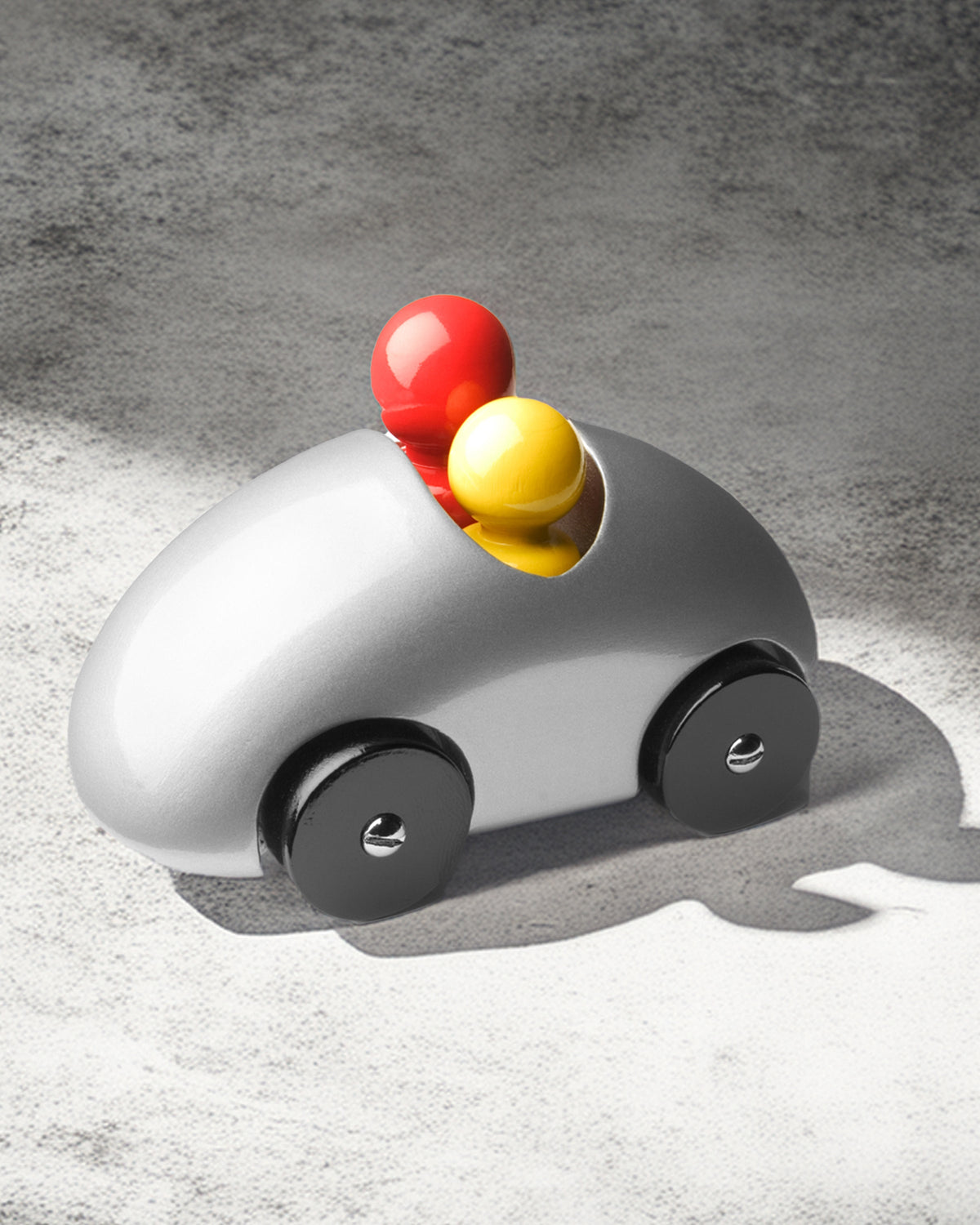 Car Streamliner Rally Silver