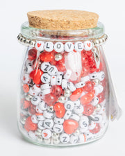 Love Bug Ladybug Diy Bead Jar