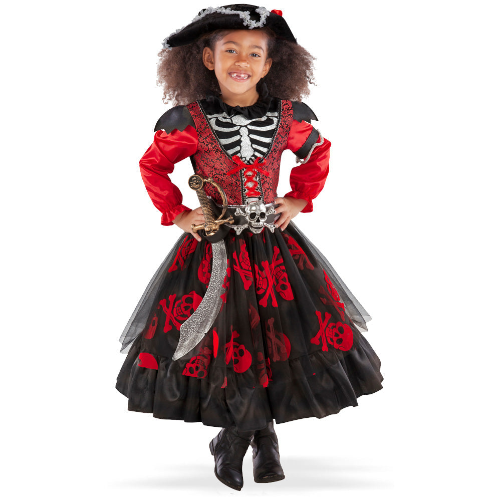 Skull And Crossbones Pirate Queen Costume