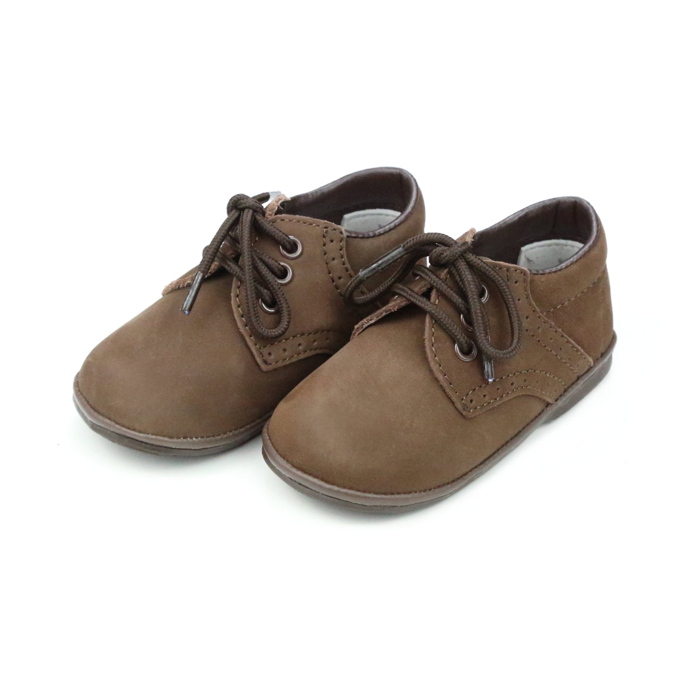 James Boy's Nubuck Leather Lace Up Shoe (baby)