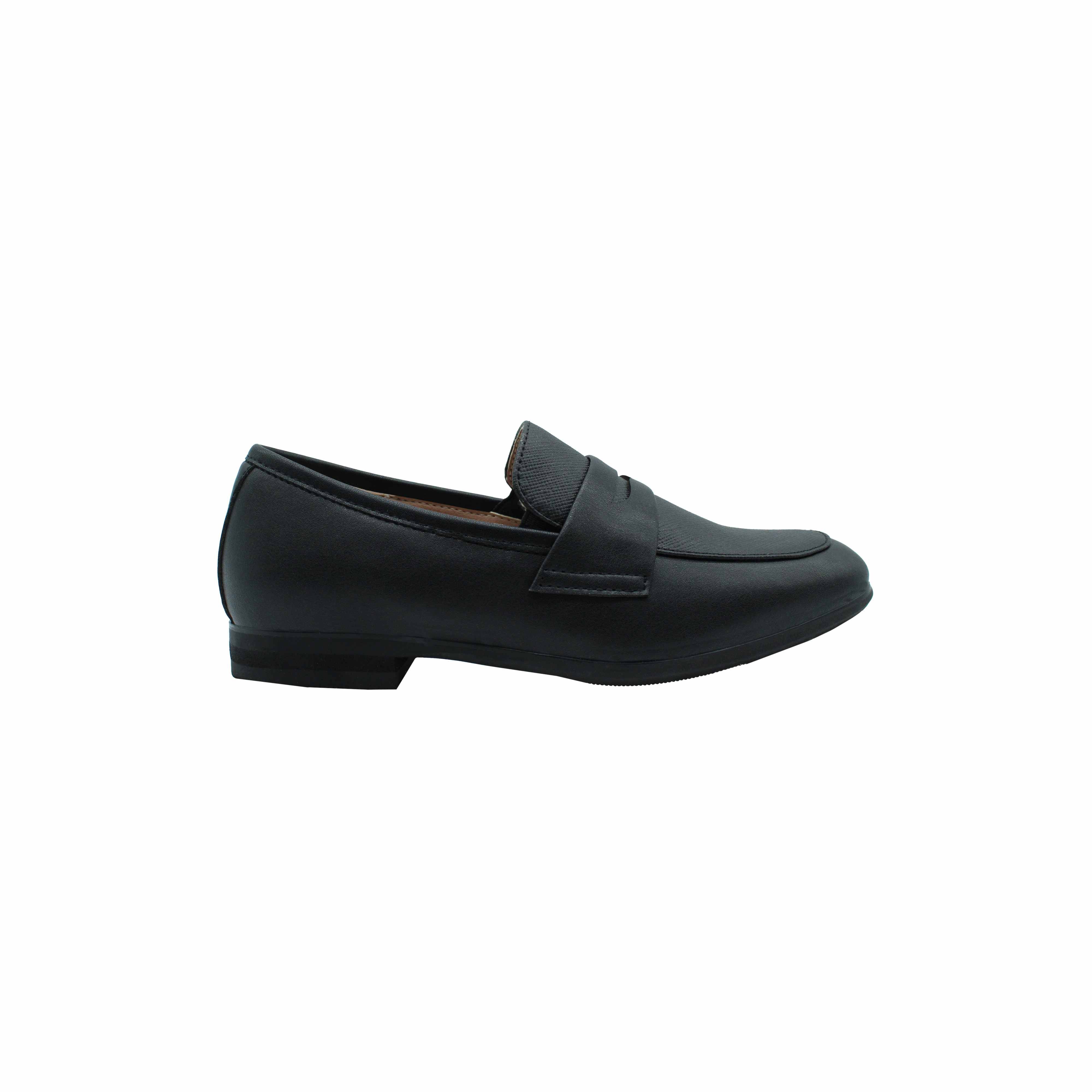 Black Designed Leather