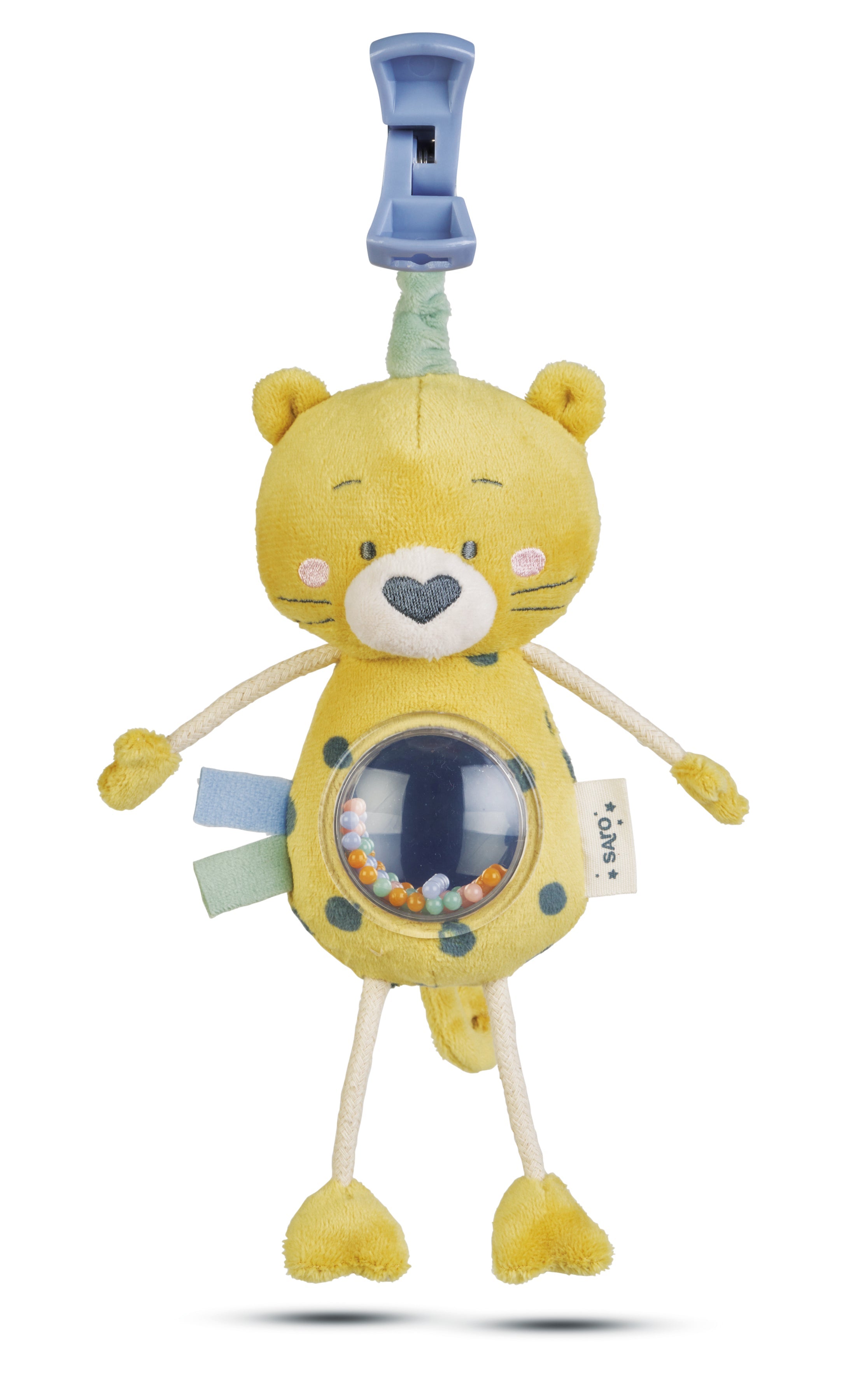 “Jungle Party” Mirror Rattle