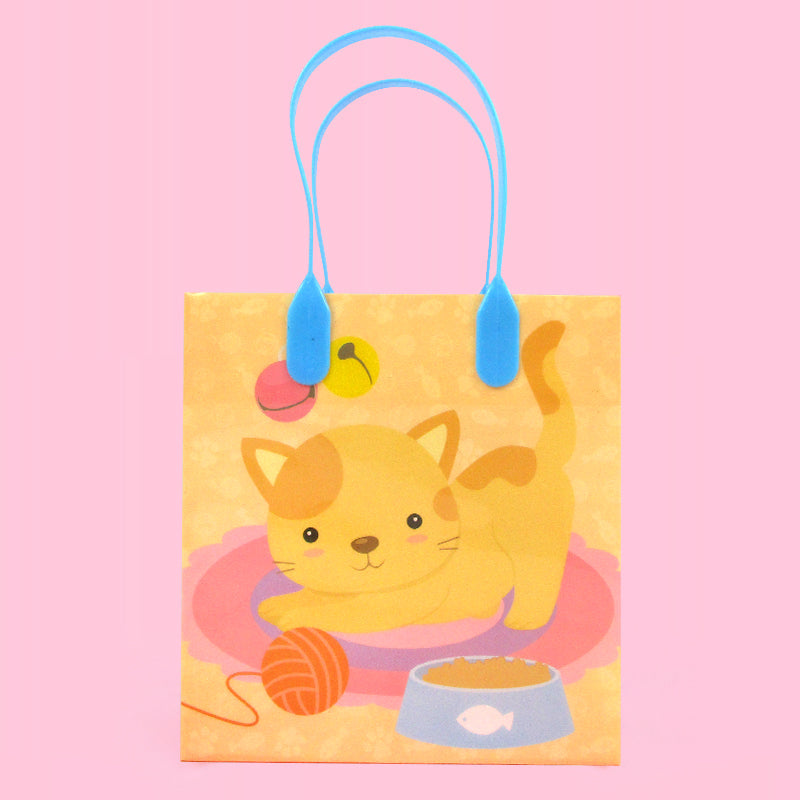 Kitty Party Favor Treat Bags - Set Of 6 Or 12