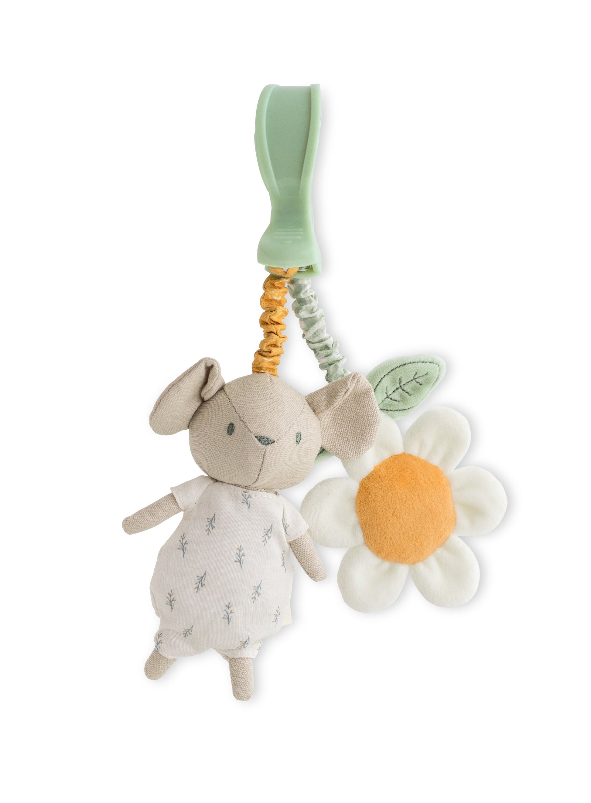 “Spring Cottage” Pull Down Rattle - Mimosas