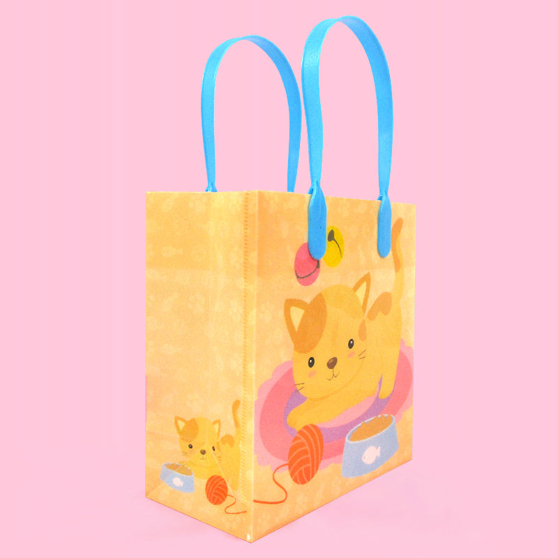 Kitty Party Favor Treat Bags - Set Of 6 Or 12
