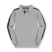 Long Sleeve Organic Sweater Polo - Baby