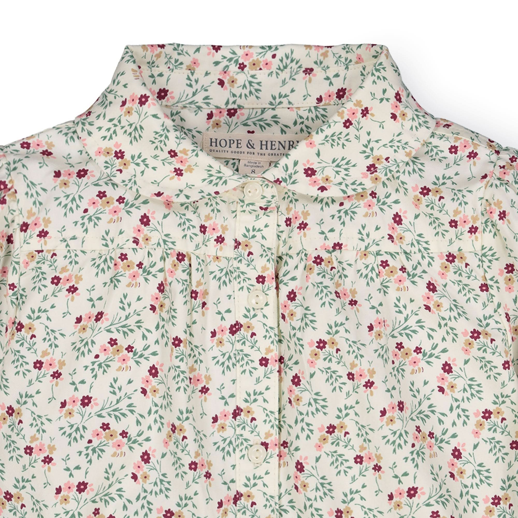 Peter Pan Collar Shirtdress - Baby