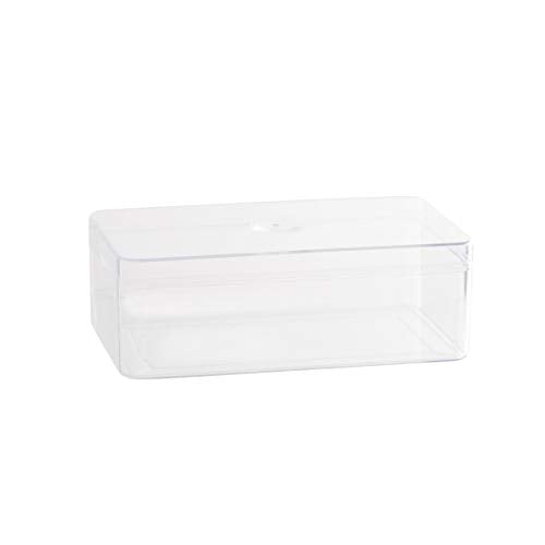 Clear Acrylic Boxes 5.75"x3.55"x2" 16 Pack