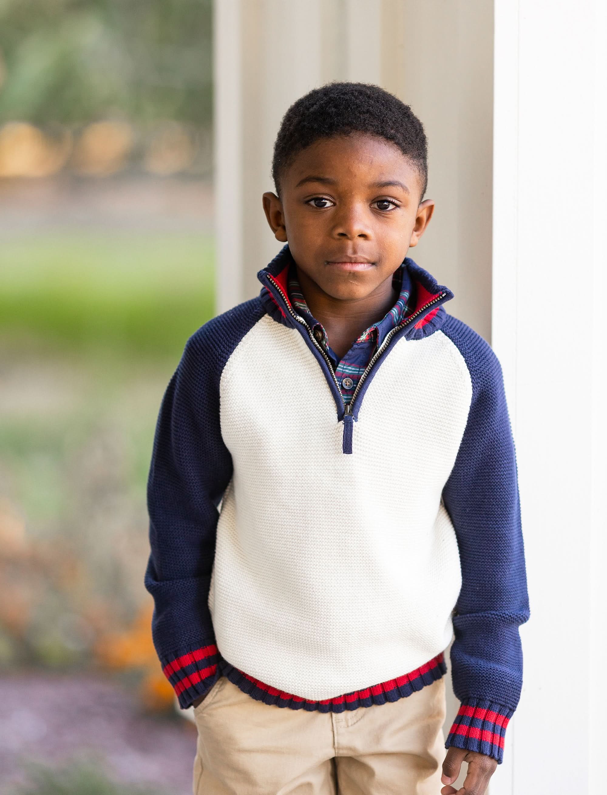 Half Zip Ski Sweater