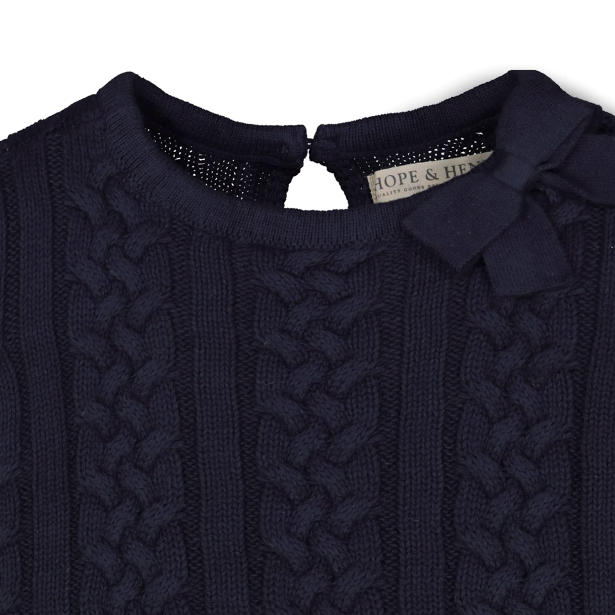 Bow Detail Sweater Dress