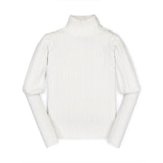 Balloon Sleeve Turtleneck Sweater - Baby