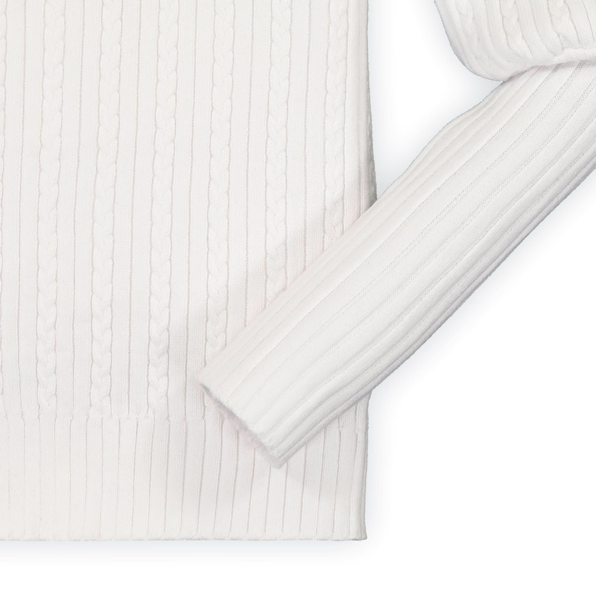 Balloon Sleeve Turtleneck Sweater - Baby