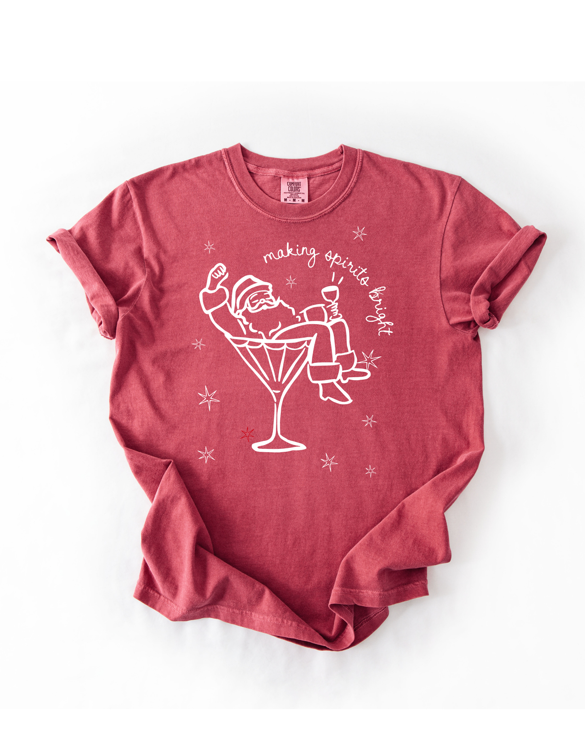 Making Spirits Bright Tee Or Pullover
