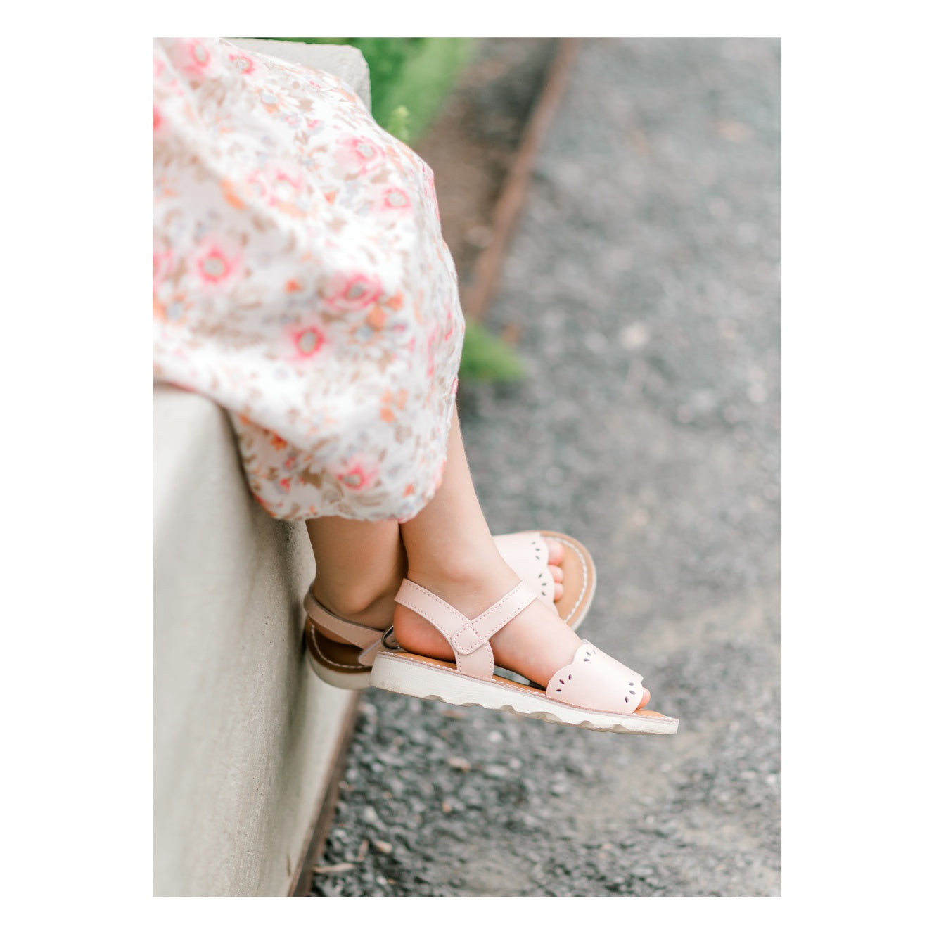 Ella Scalloped Sandal