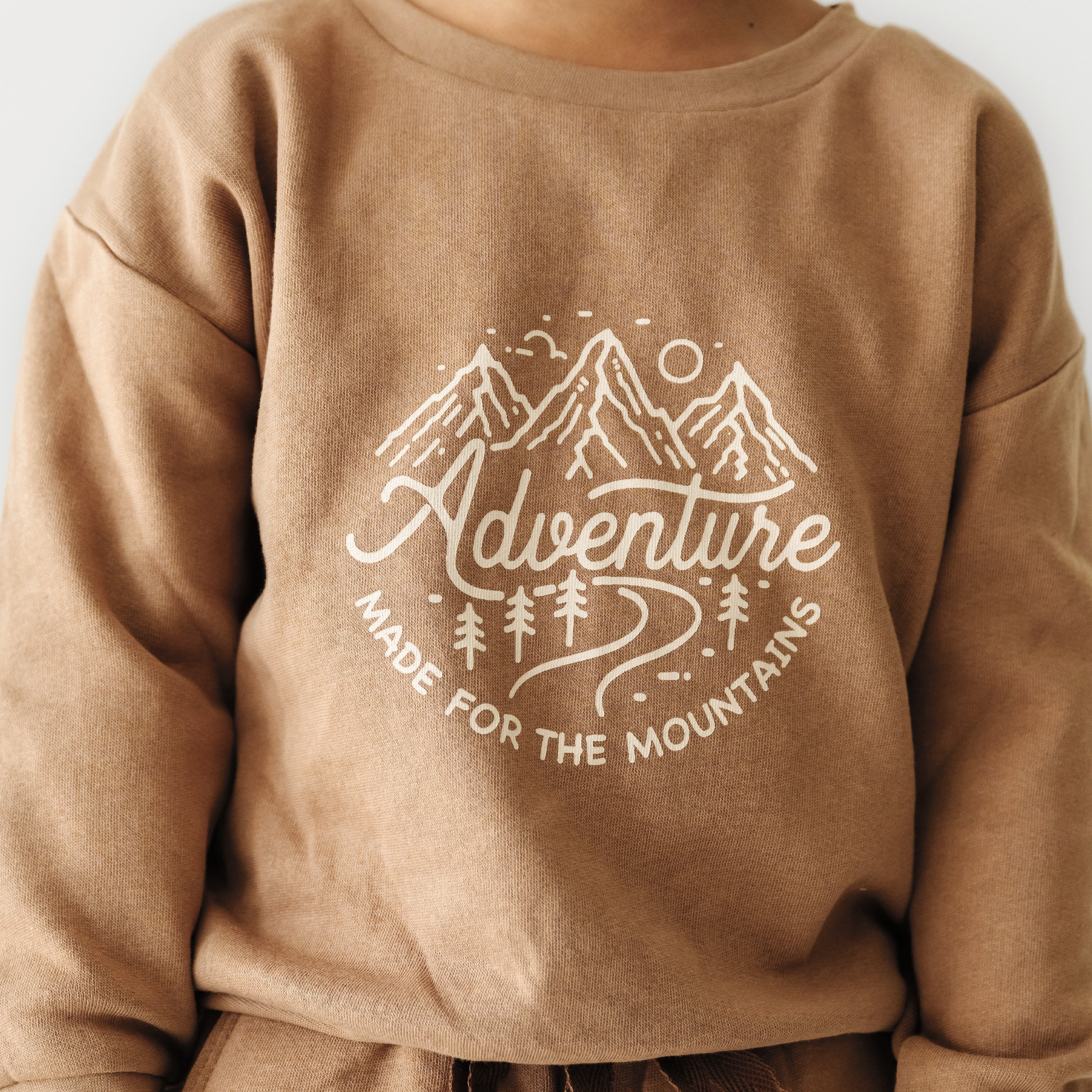 Organic Graphic Sweatshirt - Adventure