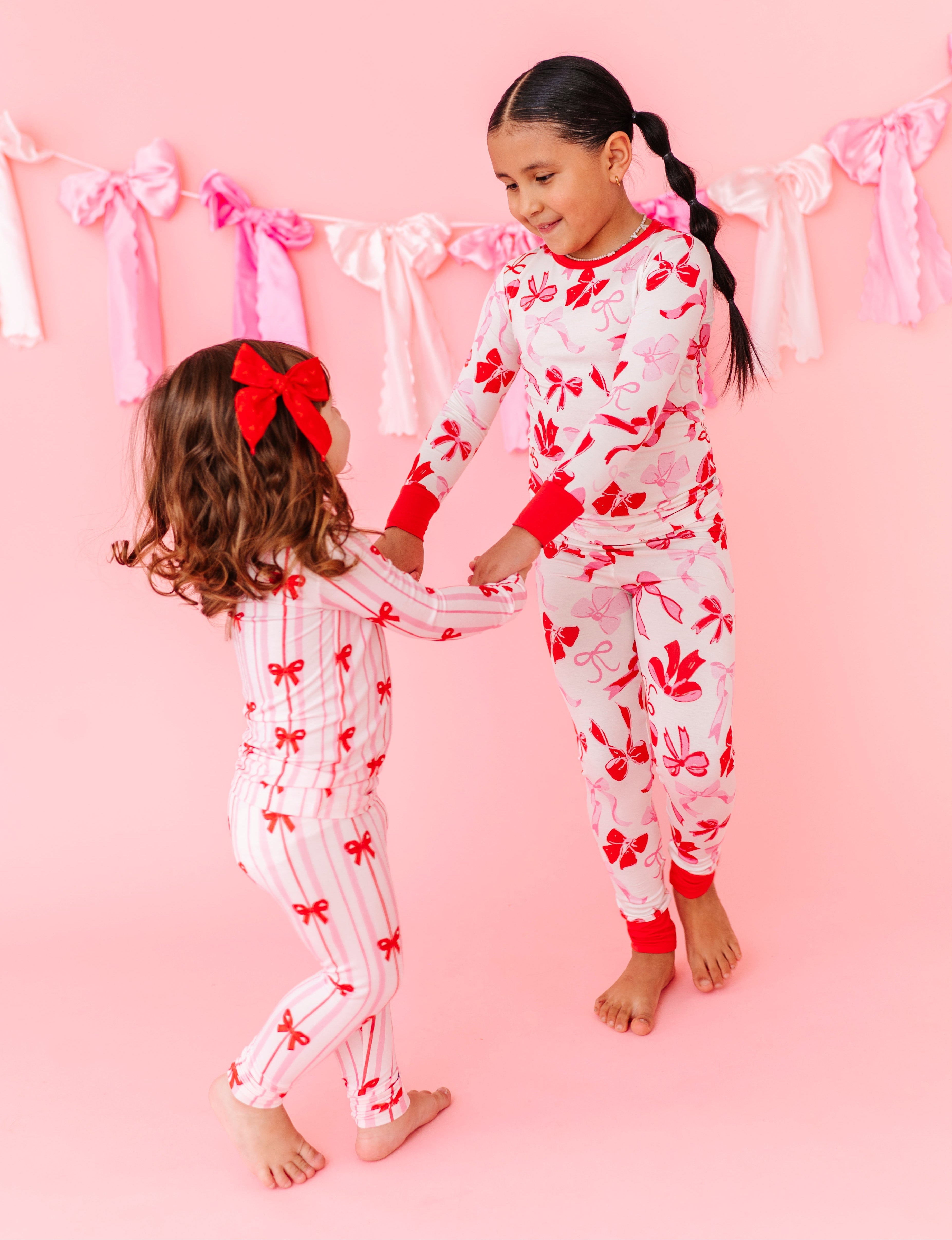 Ruby Ribbons 2-piece Pajamas