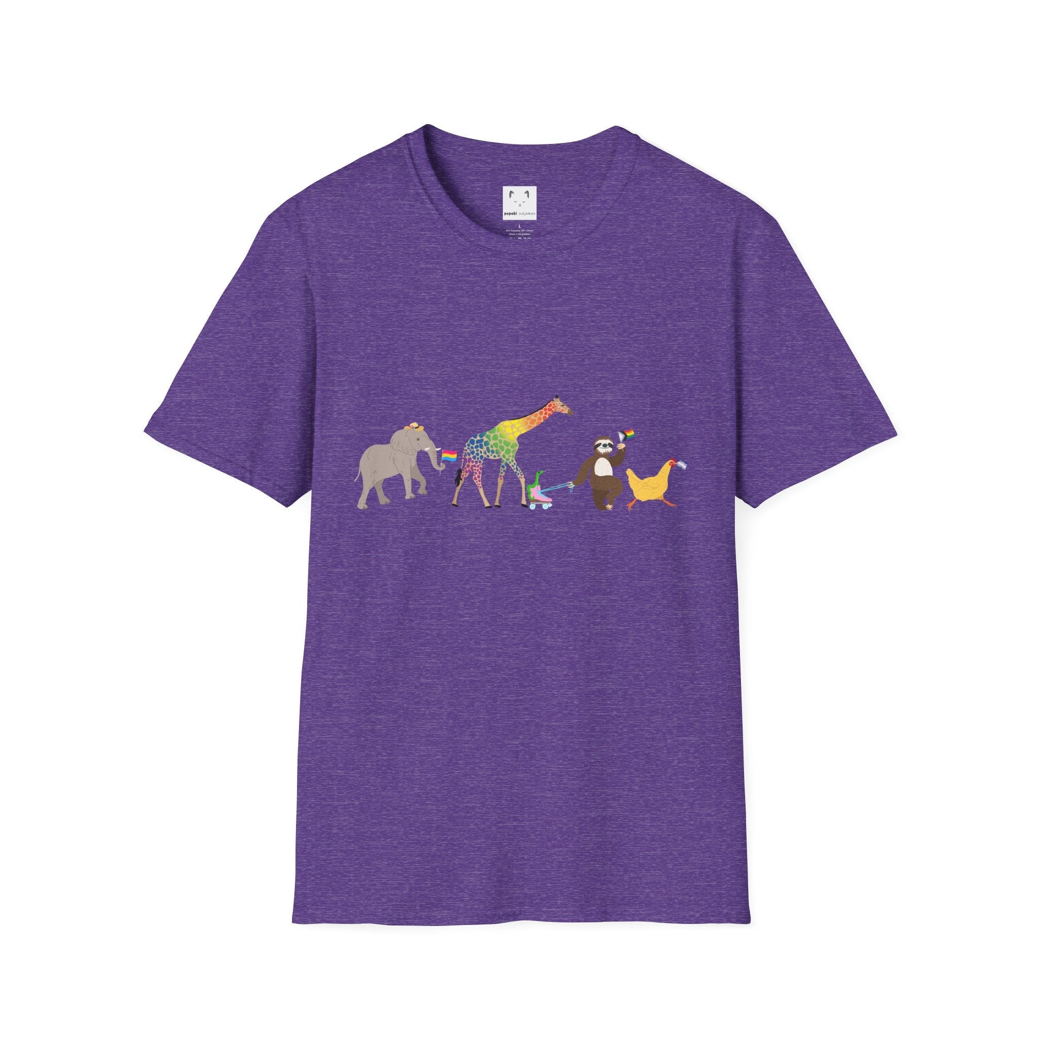 Rainbow On My Parade Unisex Softstyle Adult T-shirt