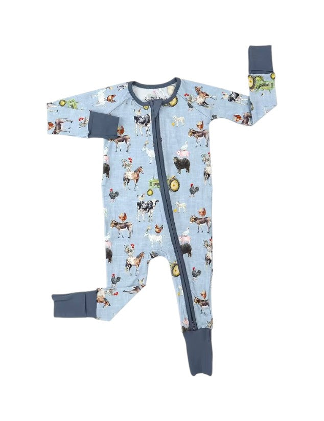 Farm Folly Convertible Footie
