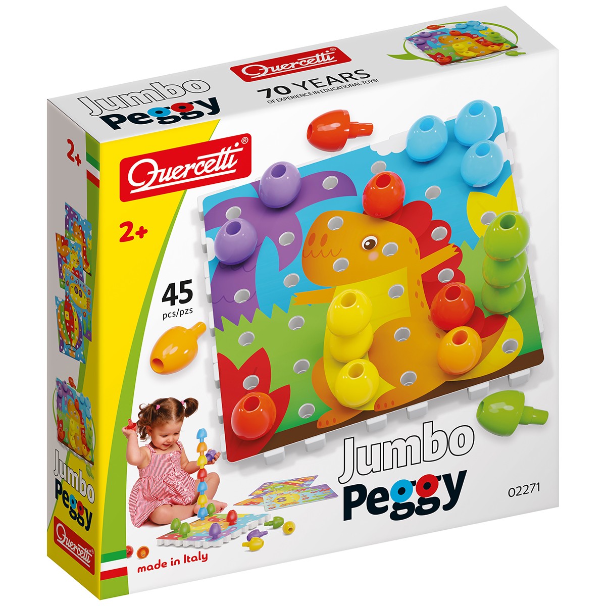 Jumbo Peggy - 45 pcs