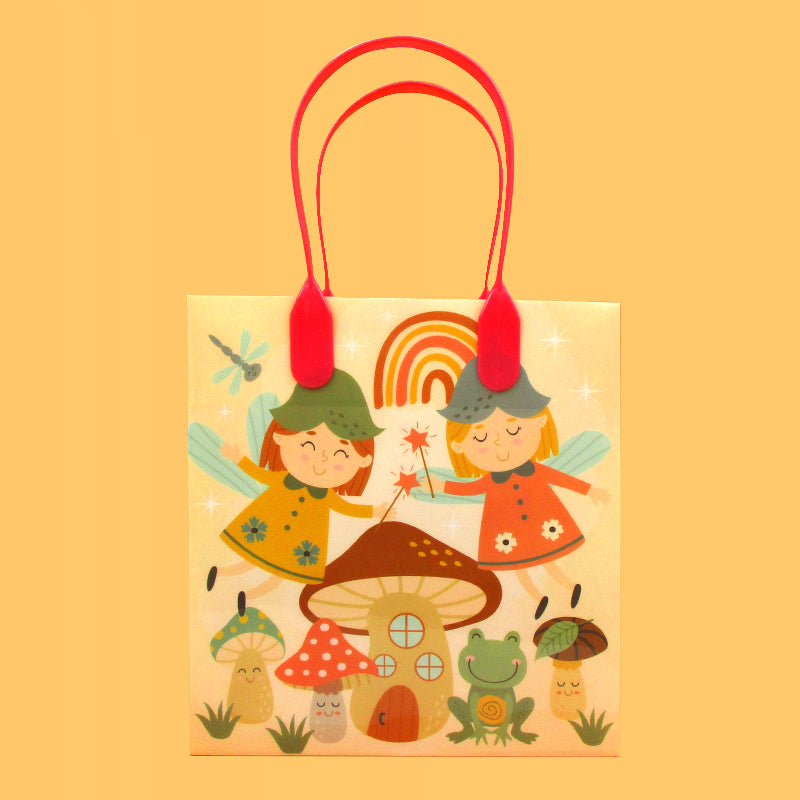 Garden Gnome Party Favor Treat Bags - Set Of 6 Or 12