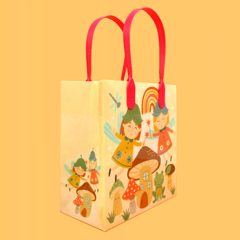 Garden Gnome Party Favor Treat Bags - Set Of 6 Or 12