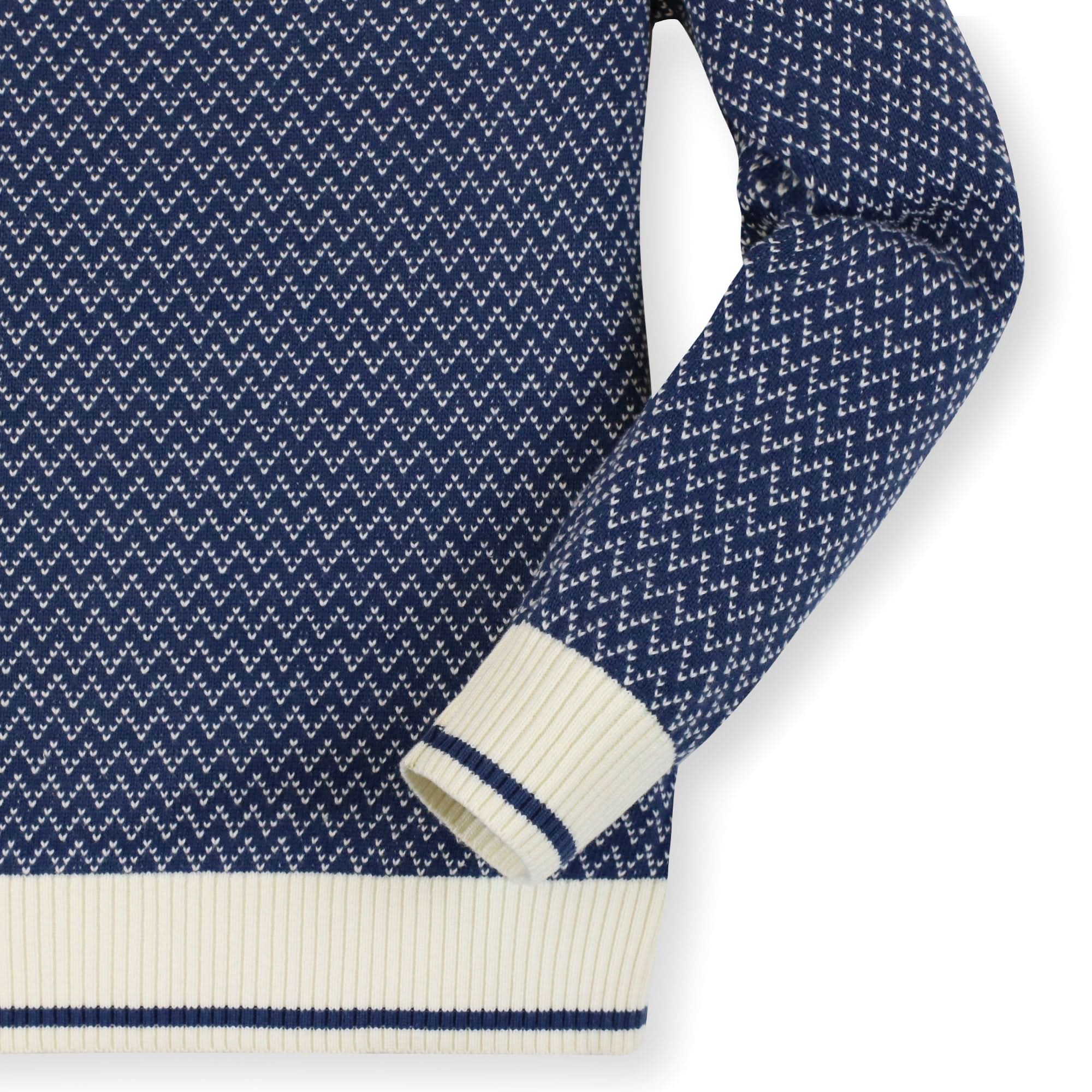 Crew Neck Pullover Organic Sweater - Baby