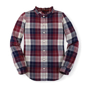 Ruffle Collar Shirt - Made With Organic Cotton - Baby