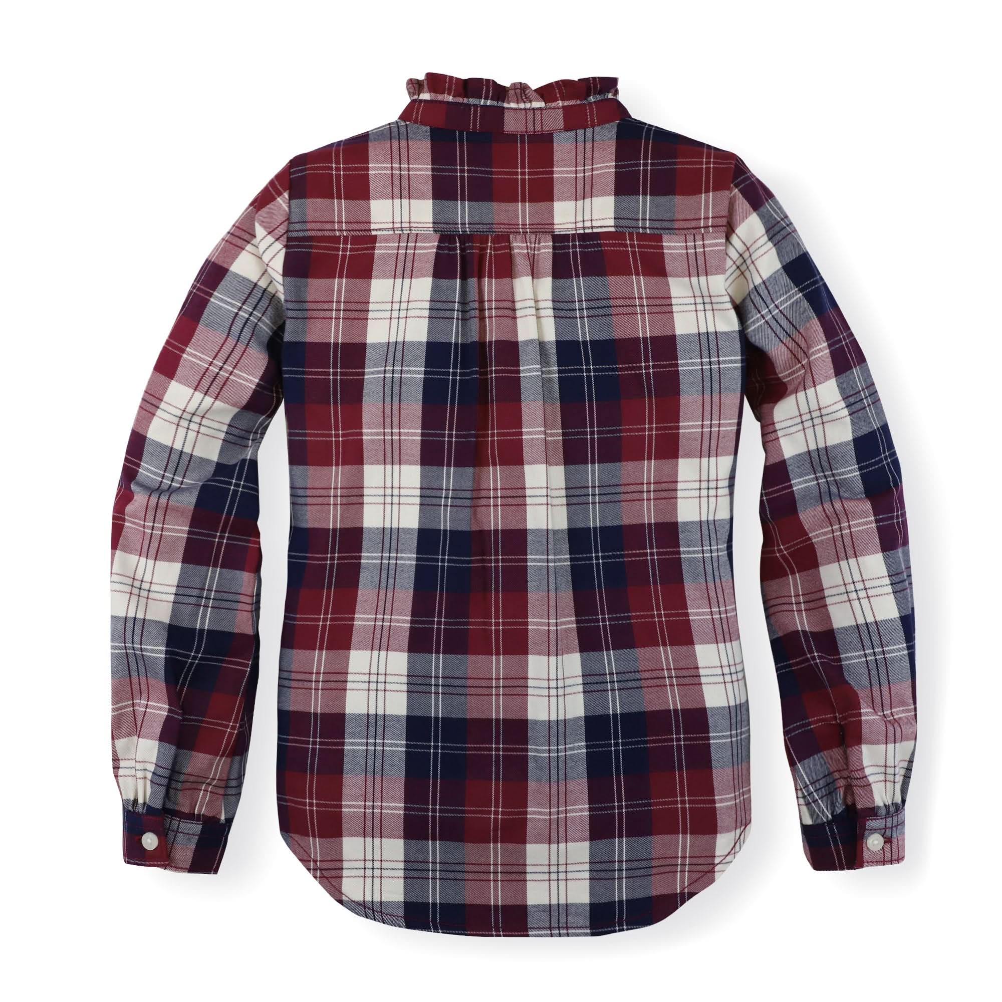 Ruffle Collar Shirt - Made With Organic Cotton - Baby