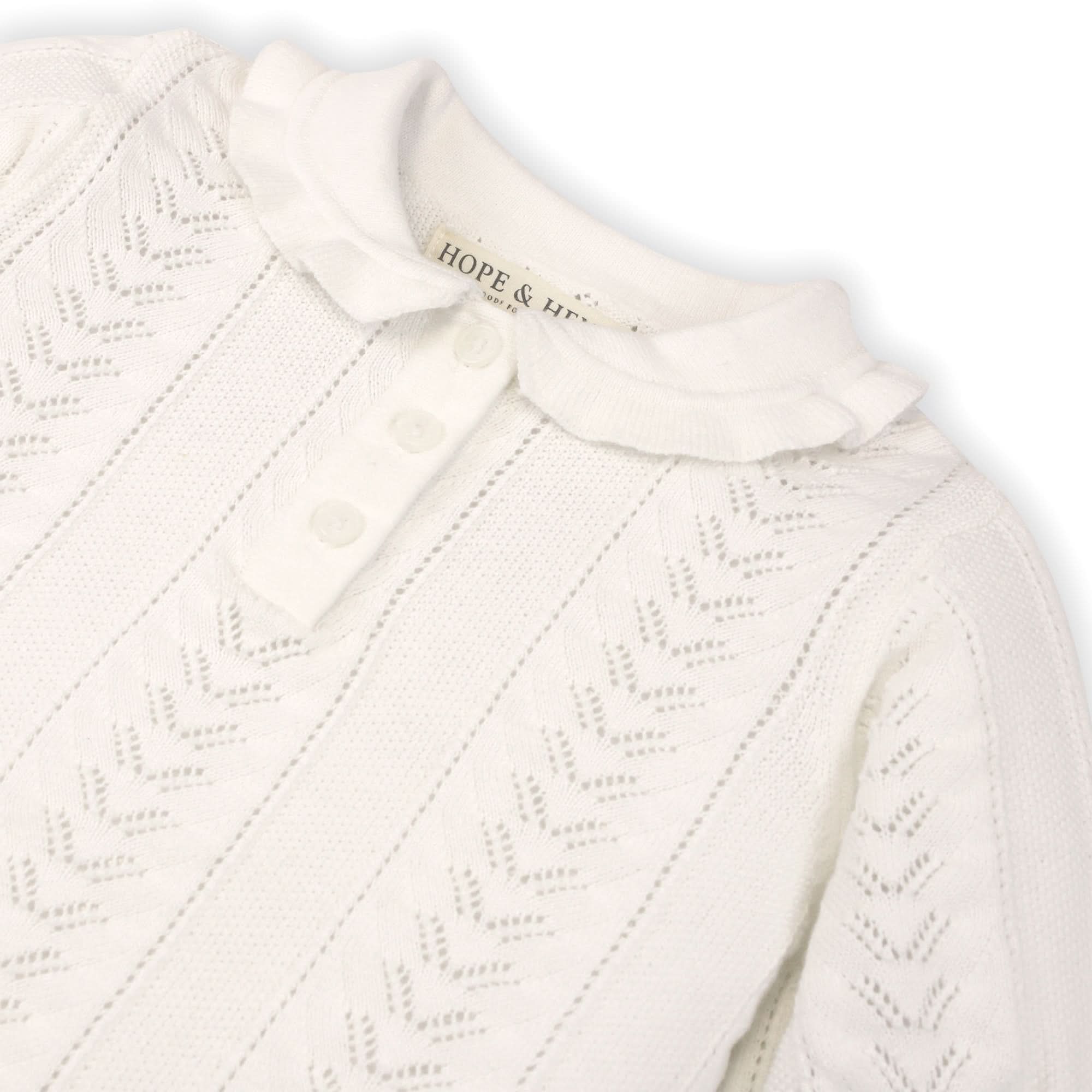 Peter Pan Collar Sweater Polo - Baby