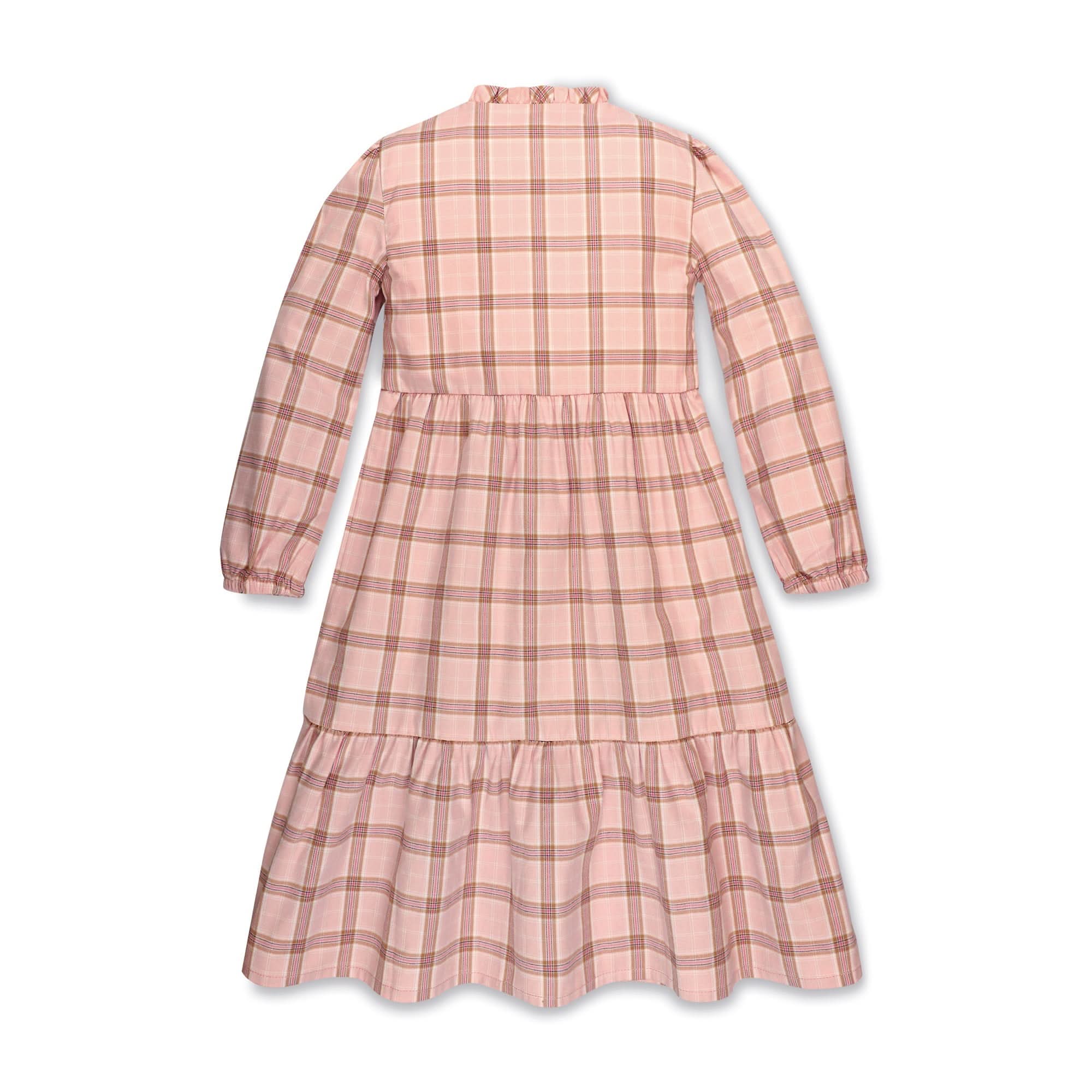 Tiered Ruffle Neck Dress - Made With Organic Cotton - Baby