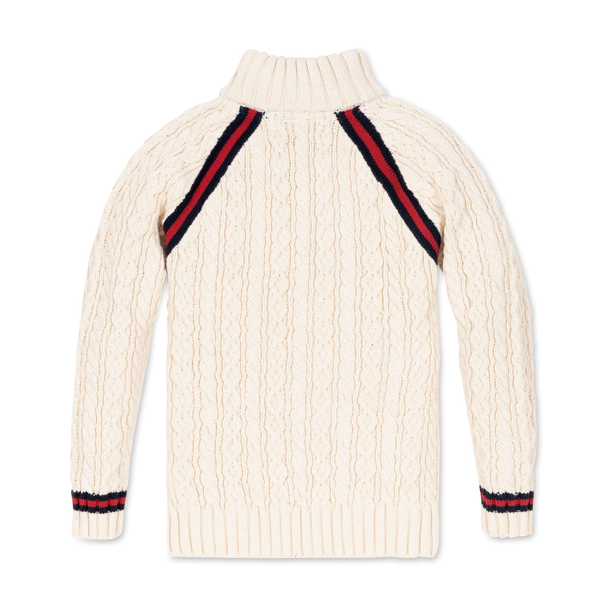 Half Zip Cable Pullover Sweater - Baby