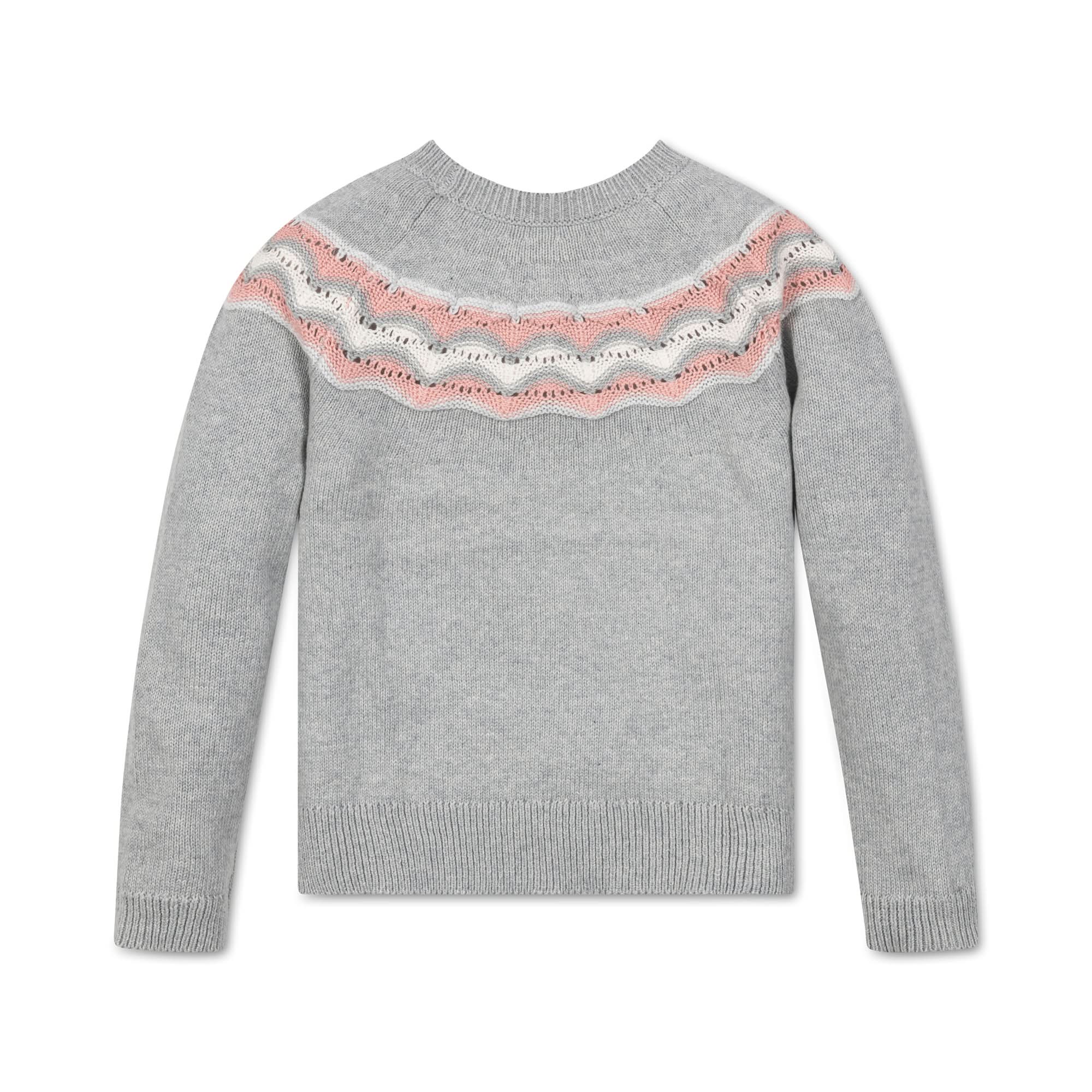 Fair Isle Raglan Sweater