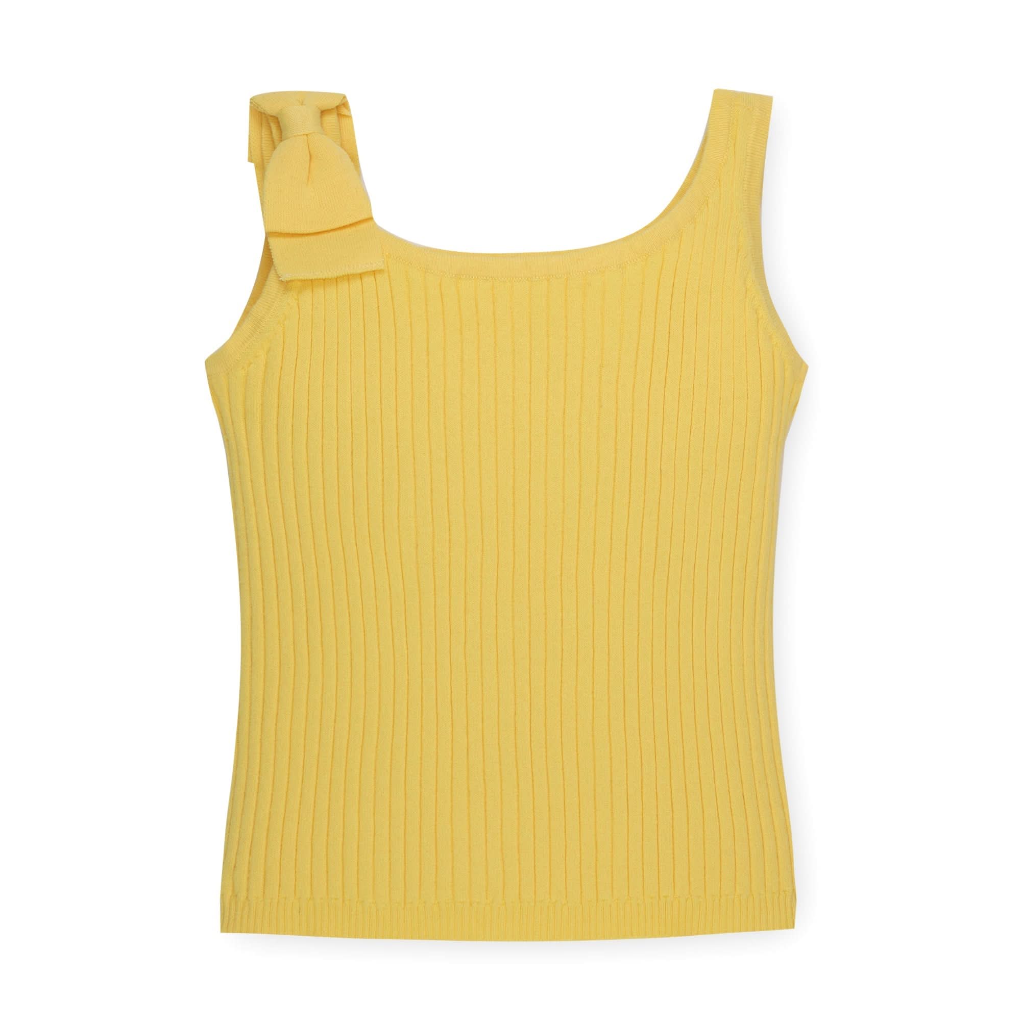 Organic Bow Sweater Tank