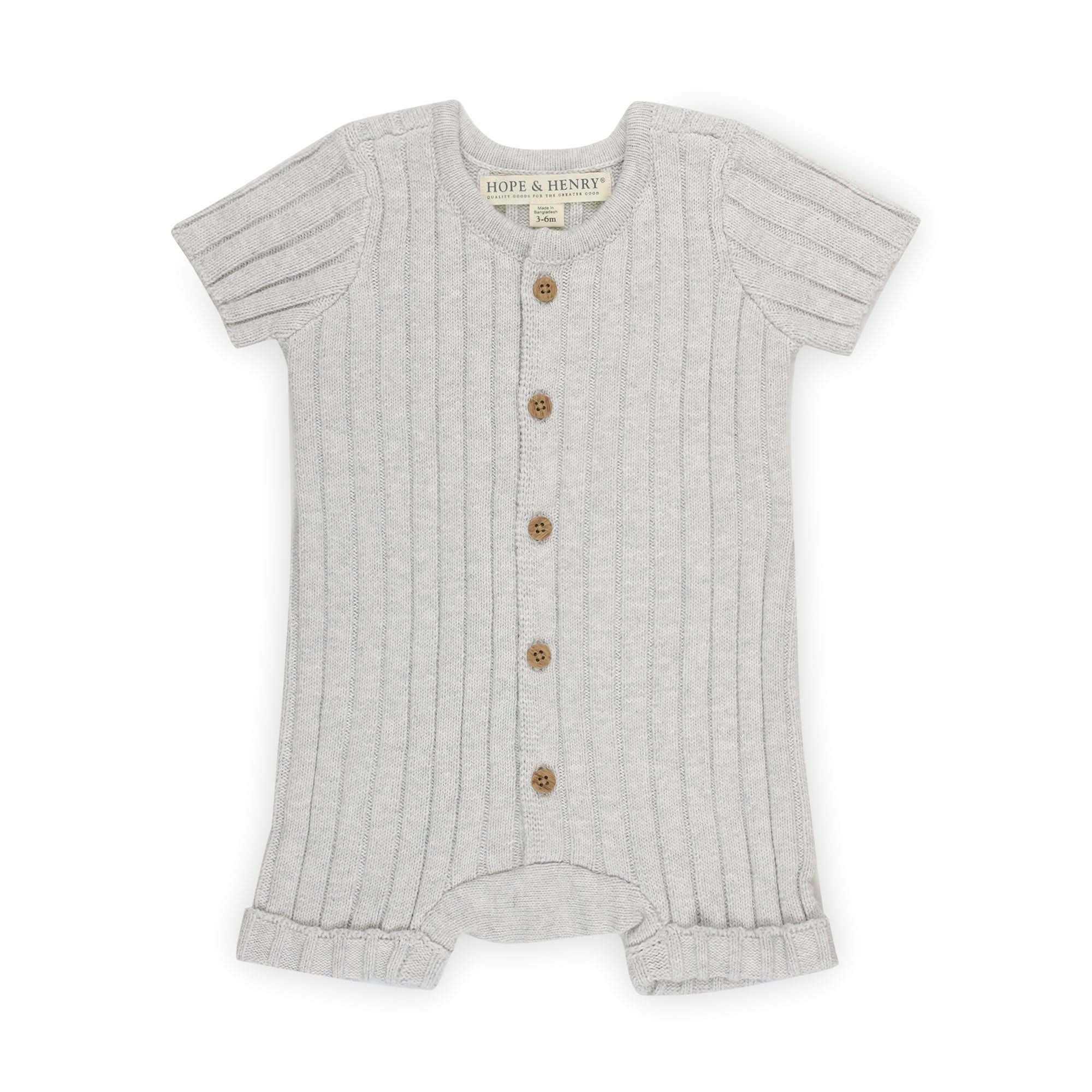 Shortie Organic Sweater Romper