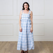 Smocked Tiered Organic Dress
